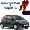 Coprisedili Peugeot 107 viola